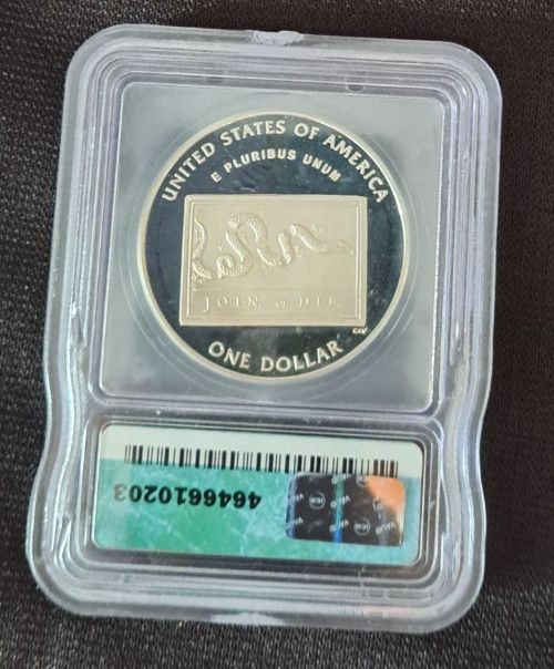 2006-P Franklin Scientist Silver Commemorative Dollar PR69 DCAM ICG