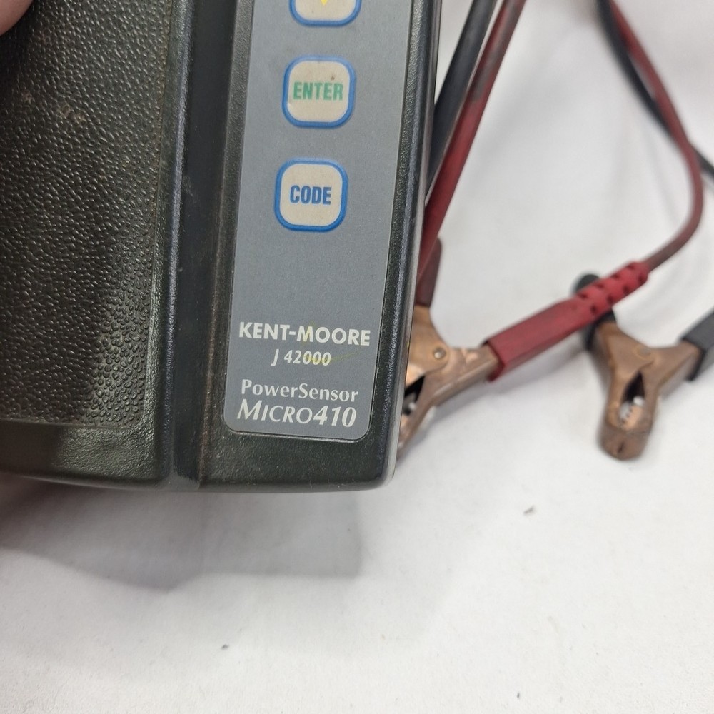 Kent-Moore J-42000 Midtronics Power Sensor Micro 410 Battery Tester Tested Works