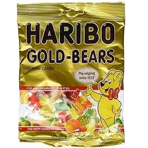 Gold Bears Bag
