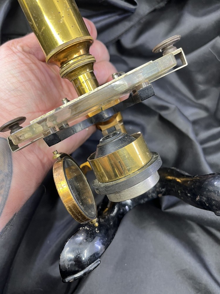 1885 BAUSCH & LOMB PHYSICIANS MICROSCOPE