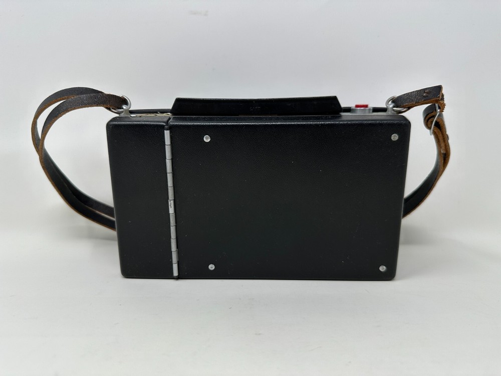 Polaroid Folding Land Camera Vintage Automatic 100 with strap booklets UNTESTED