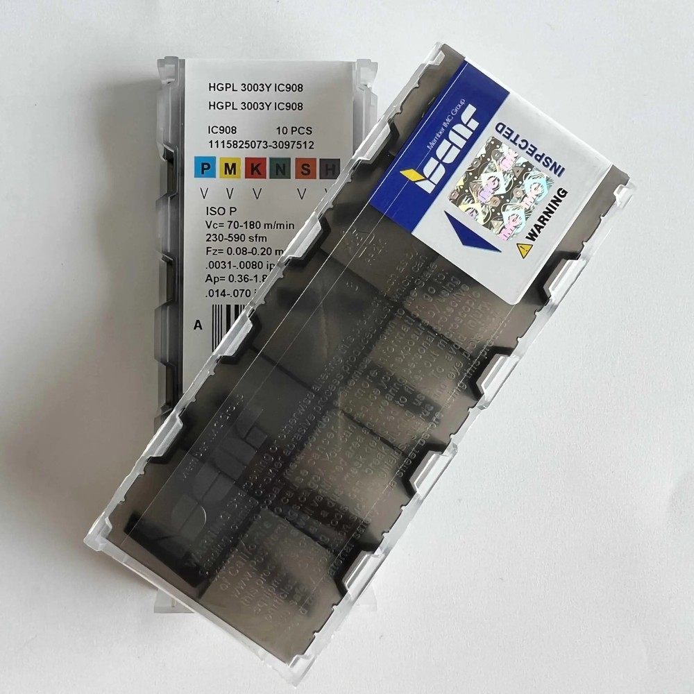 ISCAR / HGPL3003Y IC908 / 10 Pcs