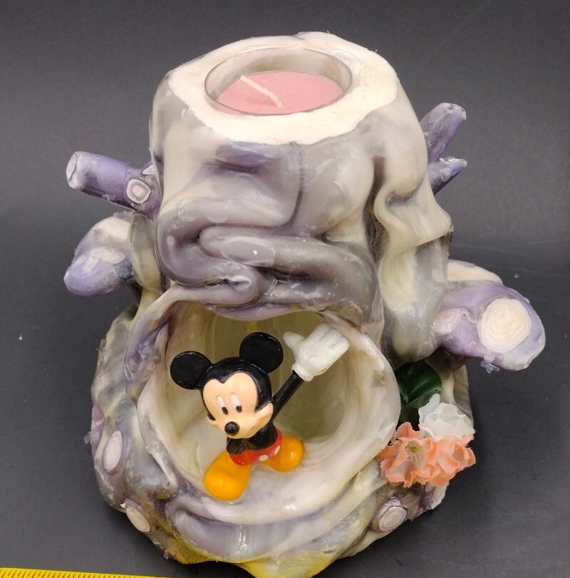 Vintage Mickey Mouse,Pluto Mushroom Mountain Candle