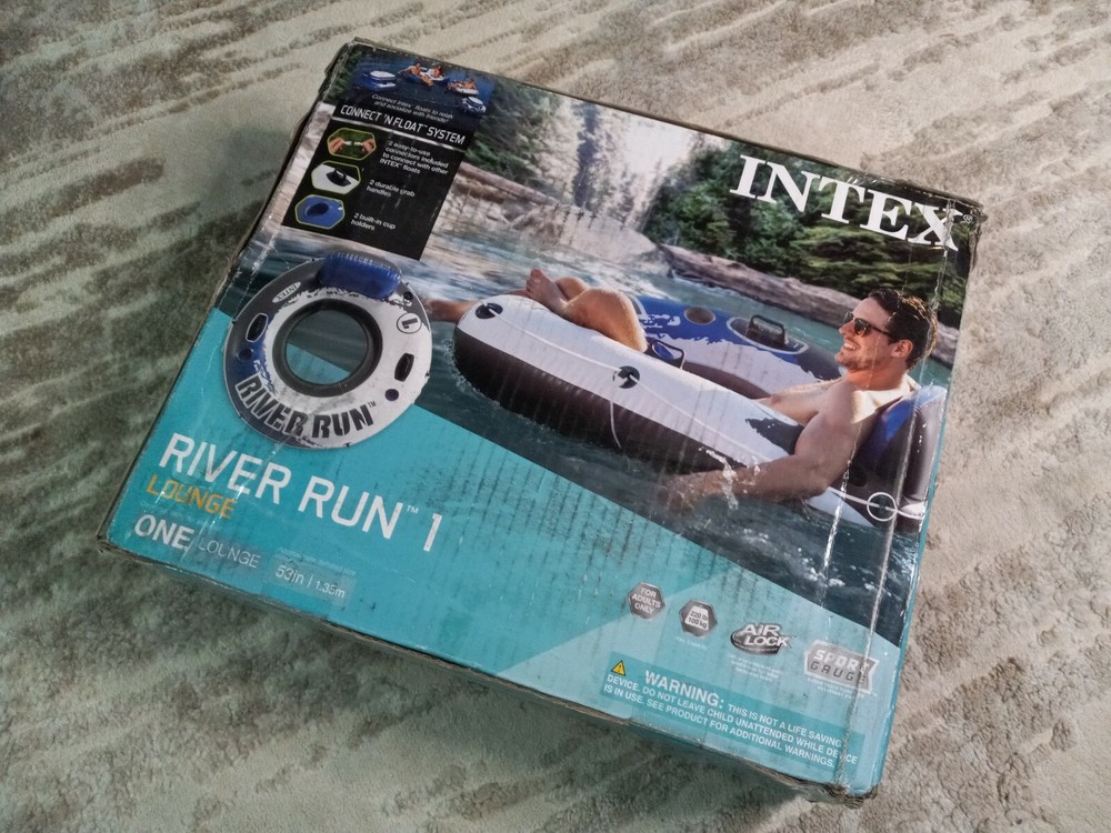 Intex River Run 1 Lounge Connect N Float System New