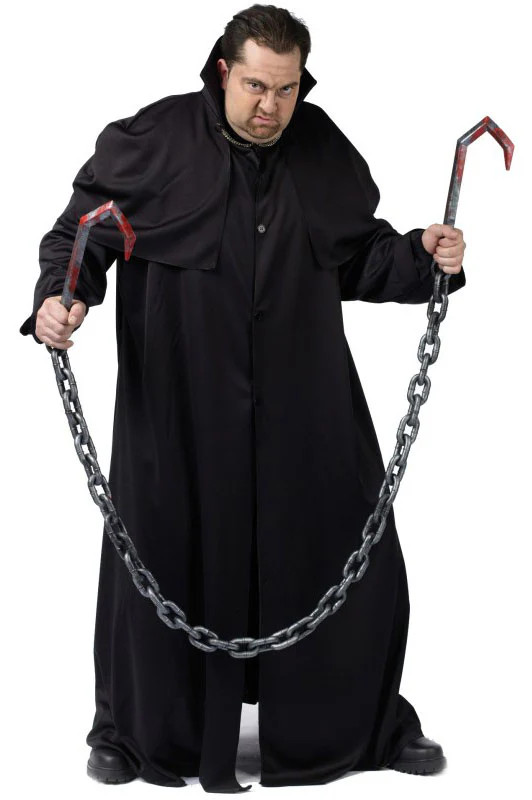 Renaissance Medieval Hooks and Chain Costume Accessory