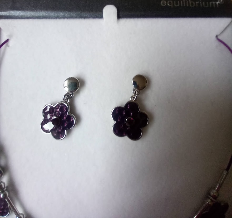 Equilibrium Necklace and Earring Set BNIB