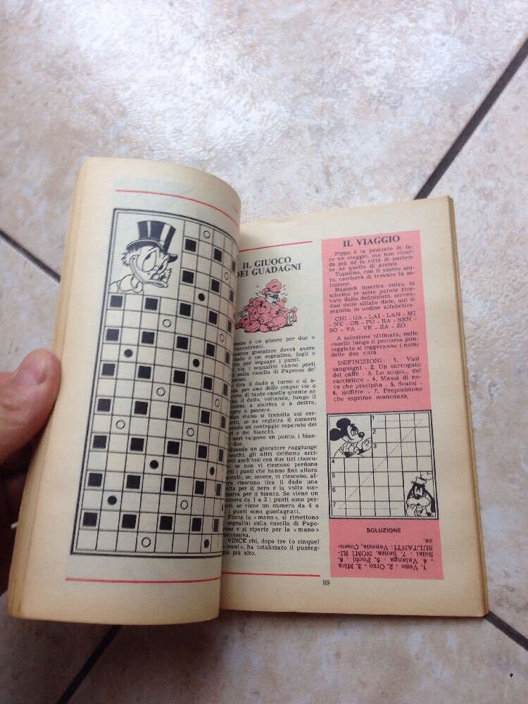 Mickey Mouse Booklet No. 415 1963 Excellent