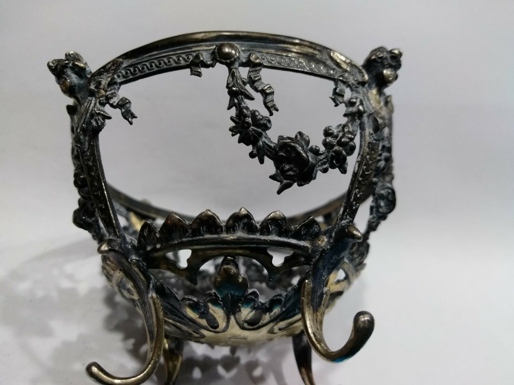 Antique Sterling Silver Stand German Origin "Damaged"