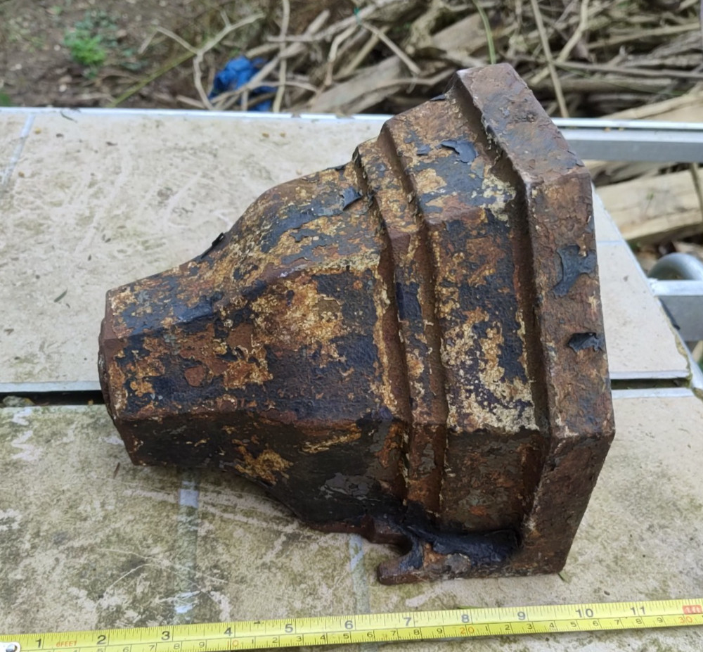 Cast Iron Rain Water Hopper and Down Pipe Reclaimed