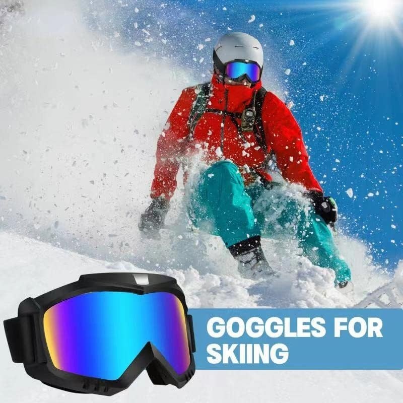 Multi-Purpose Windproof Racing Goggles for Motorcycling, Skiing & More - 2 Pack