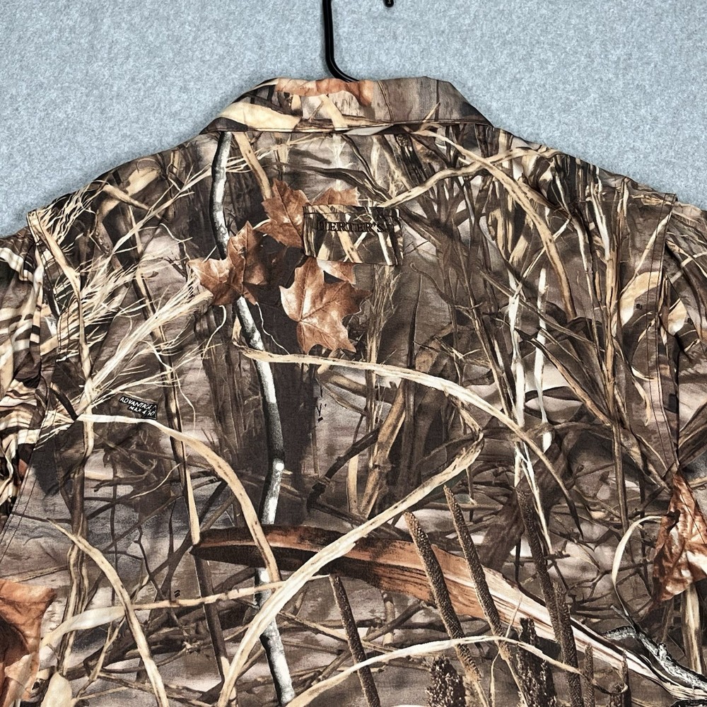 Herters Camo Jacket Full Zip Button Lined Advantage Max 4 Hunting