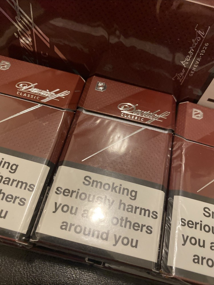 Davidoff Classic EMPTY 10 Boxes Cigarettes, Collectable, Crafts