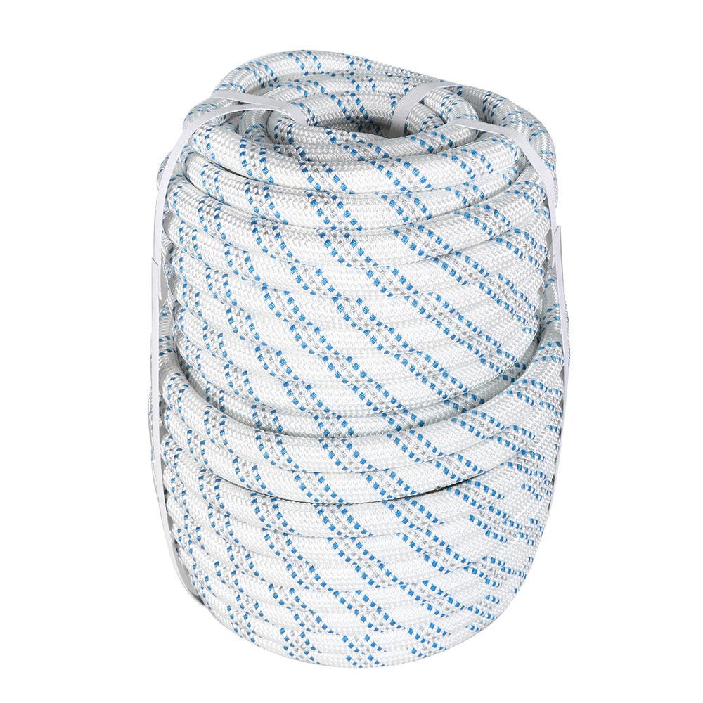 Double Braid Polyester Rope 3/4"x150' Arborist Bull Rope Pulling Rigging Line