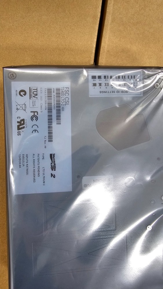 Fujitsu LTO-2 SCSI drive TS400