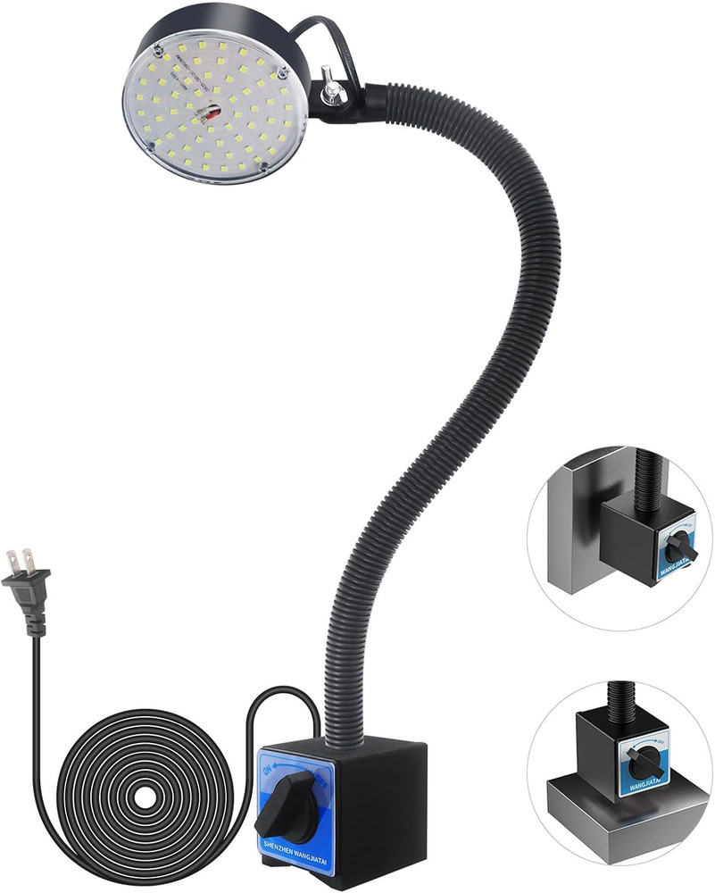 WangJiaTai Magnetic Work Light, LED Machine Light, Work Light with Flexible ...