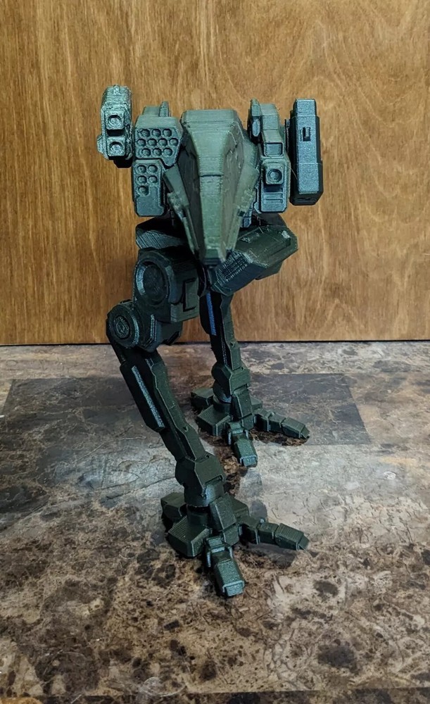 Mech Figurine -Raven; 7" Size, Articulated