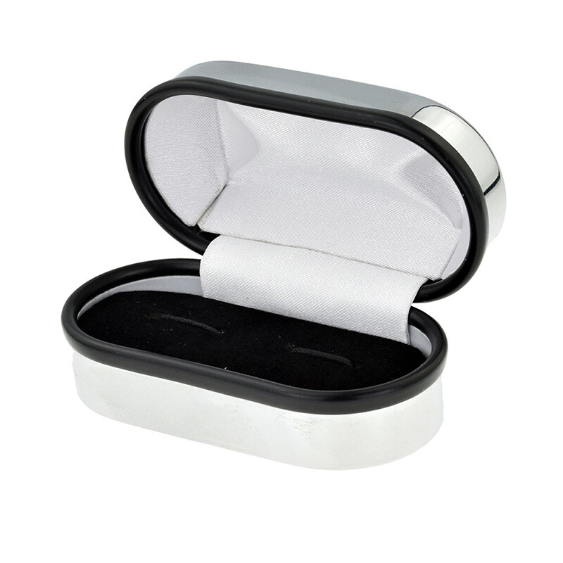 Aachen (Germany) Round Cufflinks in Box