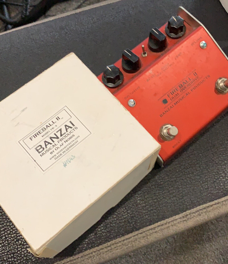Banzai Fireball II Overdrive With Boost