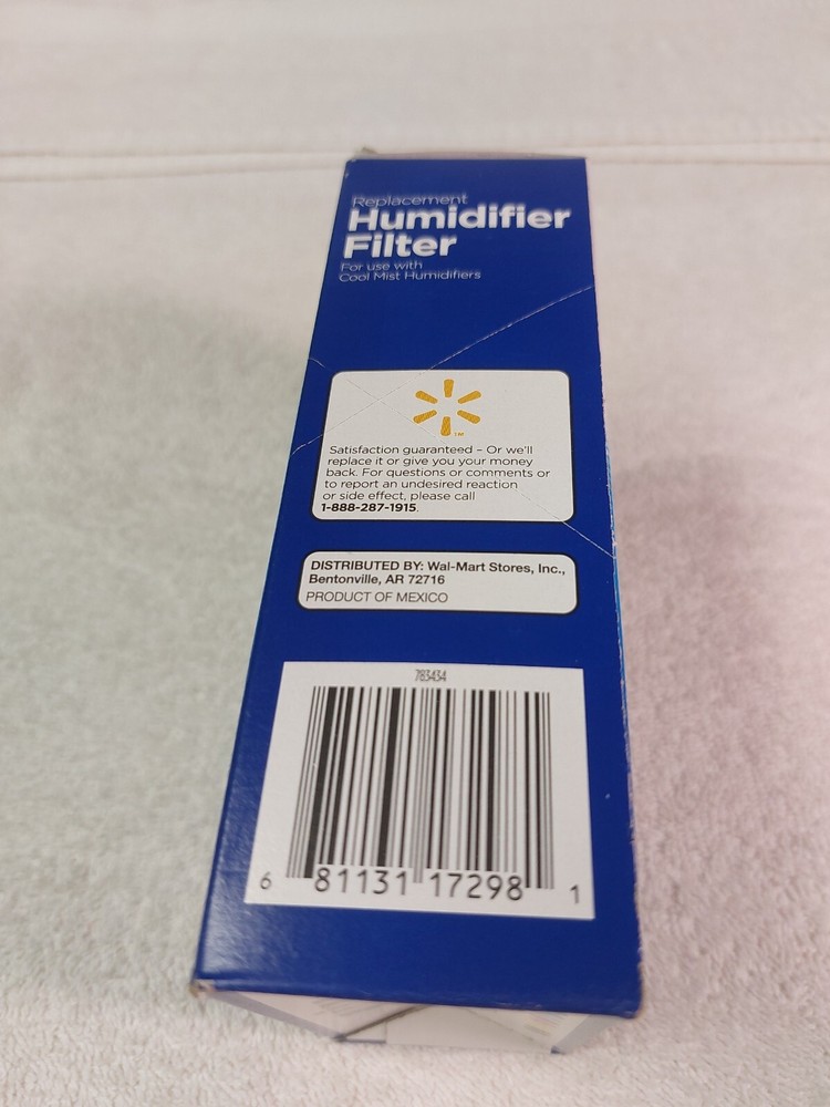 Equate Replacement Cool Mist Humidifier Filter EQ-2119 RCM-832N