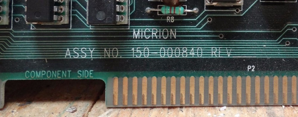 MICRION MODEL 150-841 BOARD