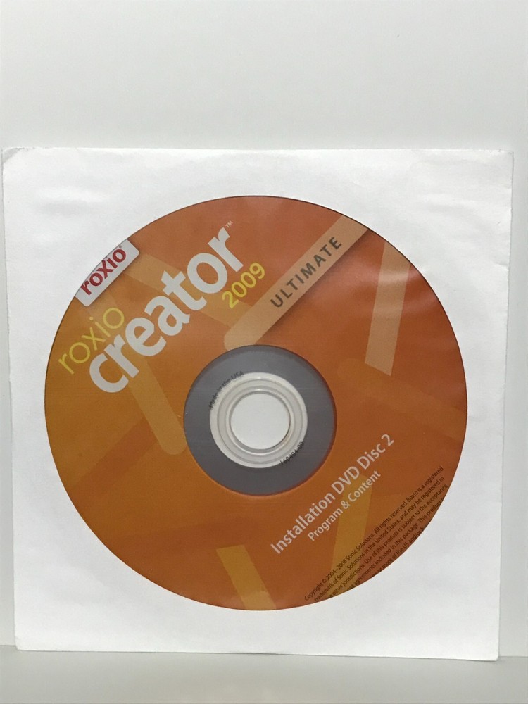 Roxio Creator 2009 Ultimate. Music, Photo, Video, Sharing, Burning Software