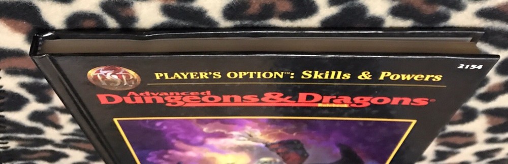 Skills & Powers, Hardcover Advanced Dungeons & Dragons, Accessory/2154 AD&D