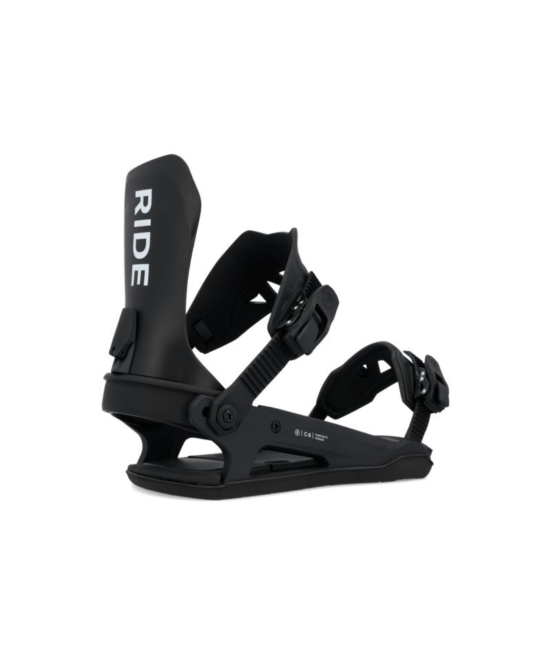 Ride C-8 Unisex Snowboard Bindings, Black, Large MY25