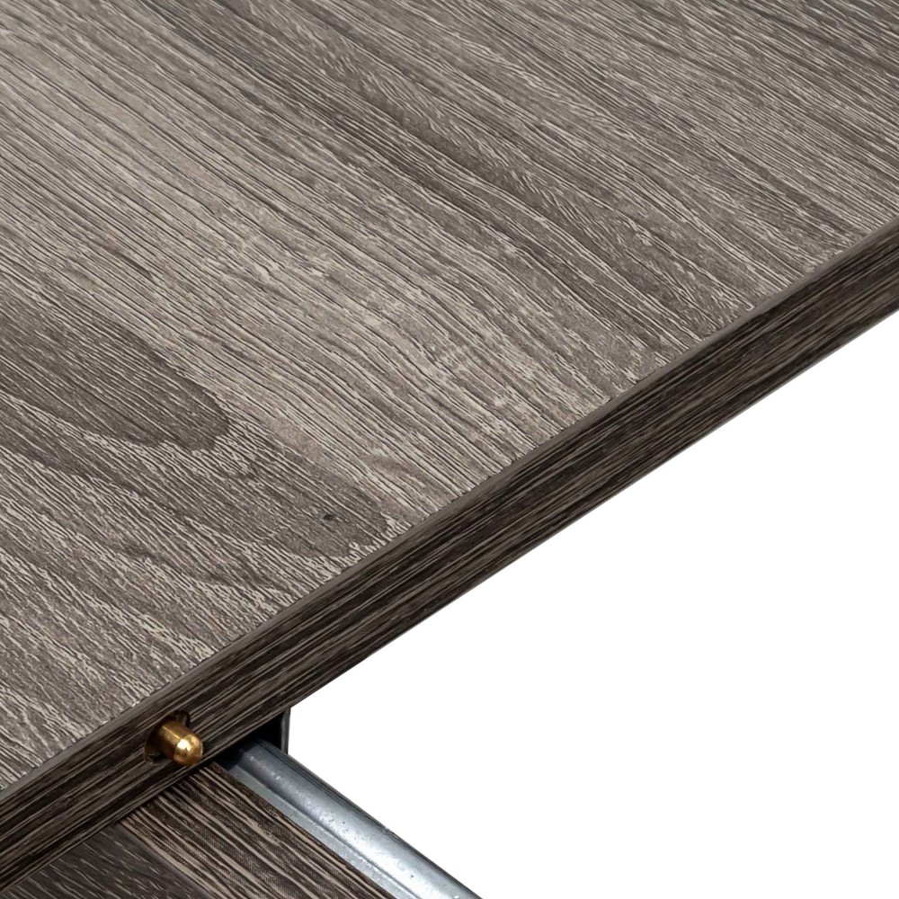 Dining Table , 106.3 in Large Extendable Kitchen Table