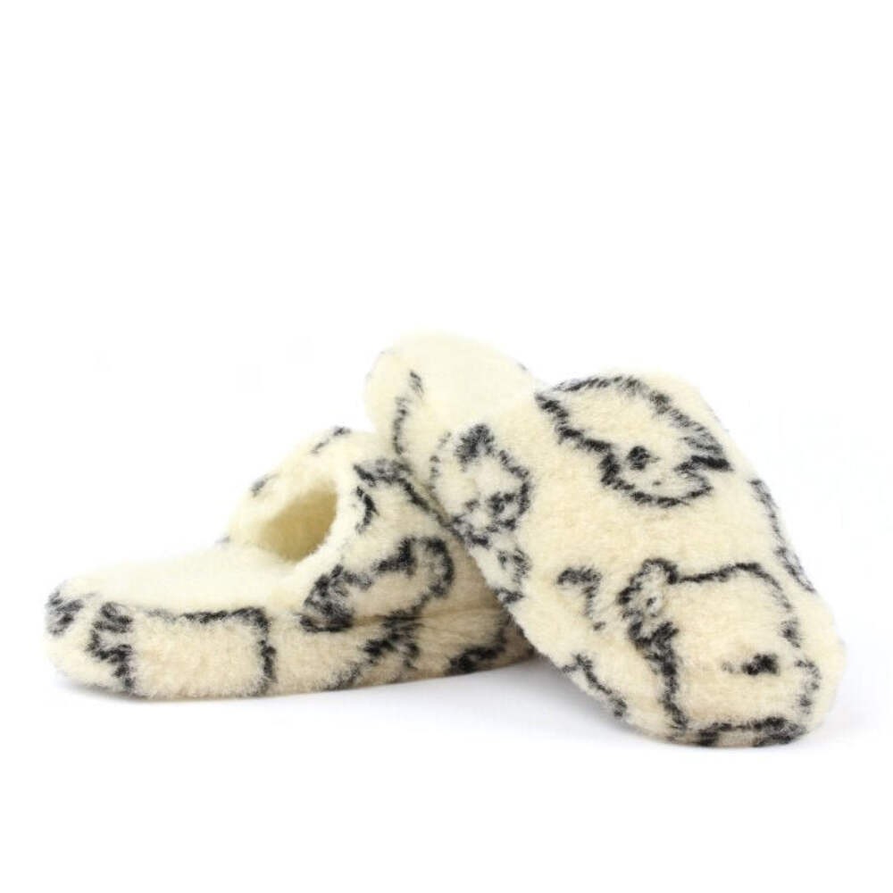 Sheep Print Slippers