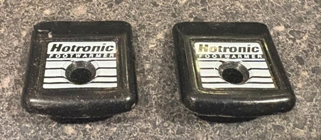 Hotronic black Boot Shell Mount Brackets ONLY No Hardware