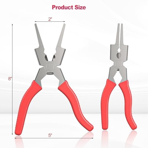 Welding Mig Pliers, 8" Welidng Pliers with Ergonomic Handle, Multi-Functional