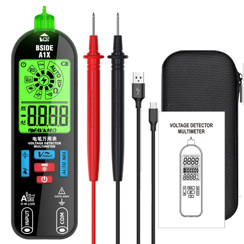 Digital Multimeter Voltmeter BSIDE AC DC Ammeter Ohmmeter Volt Meter Tester Ohm