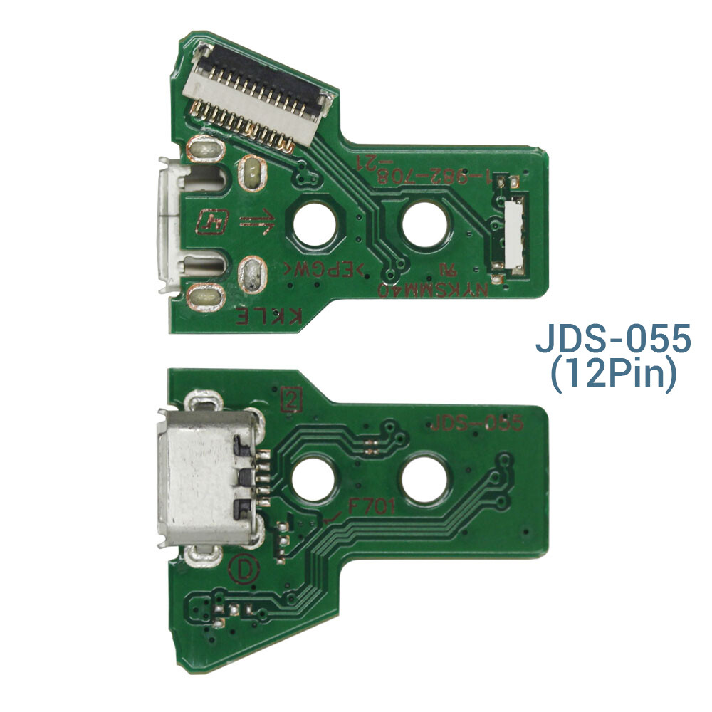 For Sony PS4 Controller USB Charging Port Board Connector Flex Cable 2 Pack