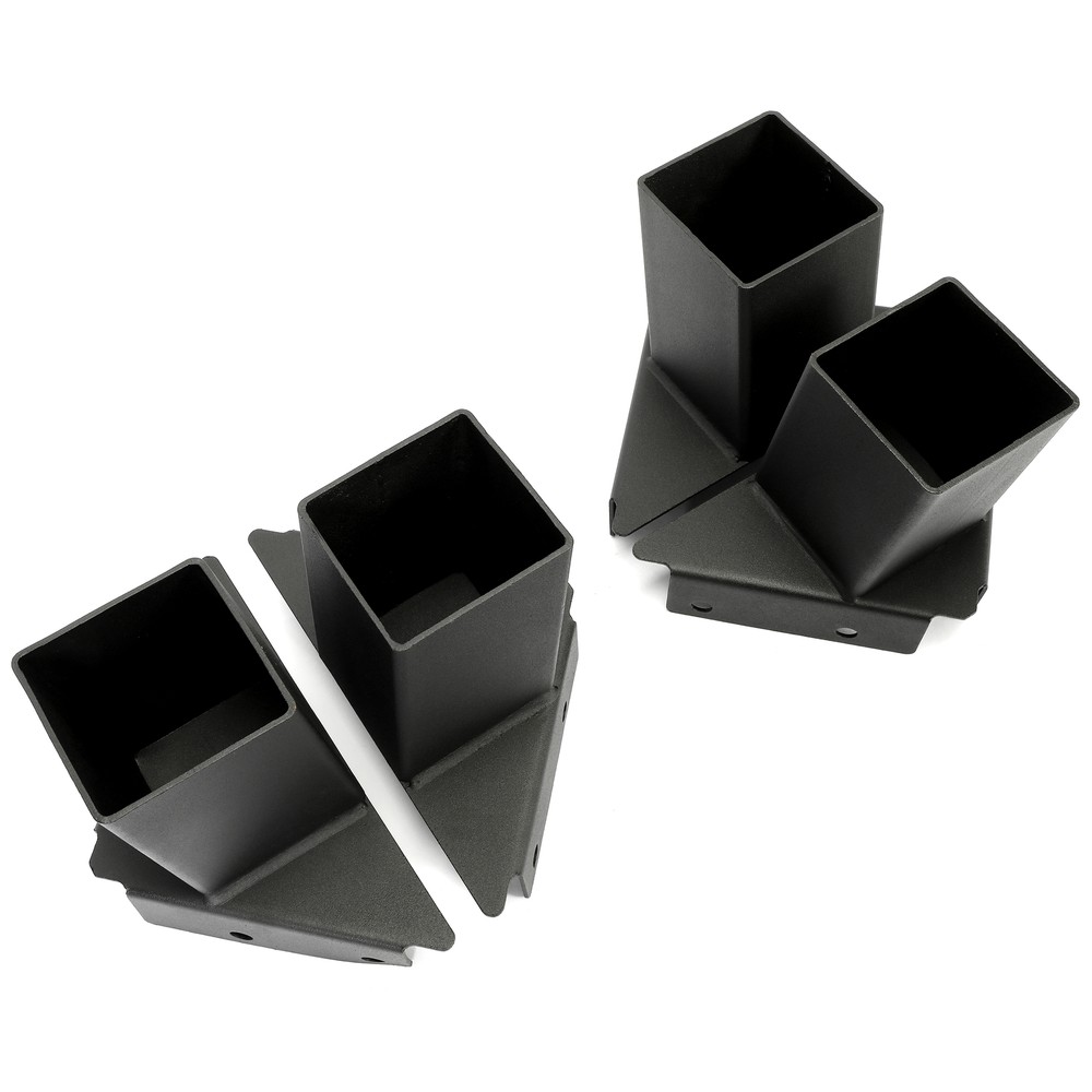 Powder coated 4PCS Compound Angle Heavy Duty Deer Elevator Brackets Tree Stand