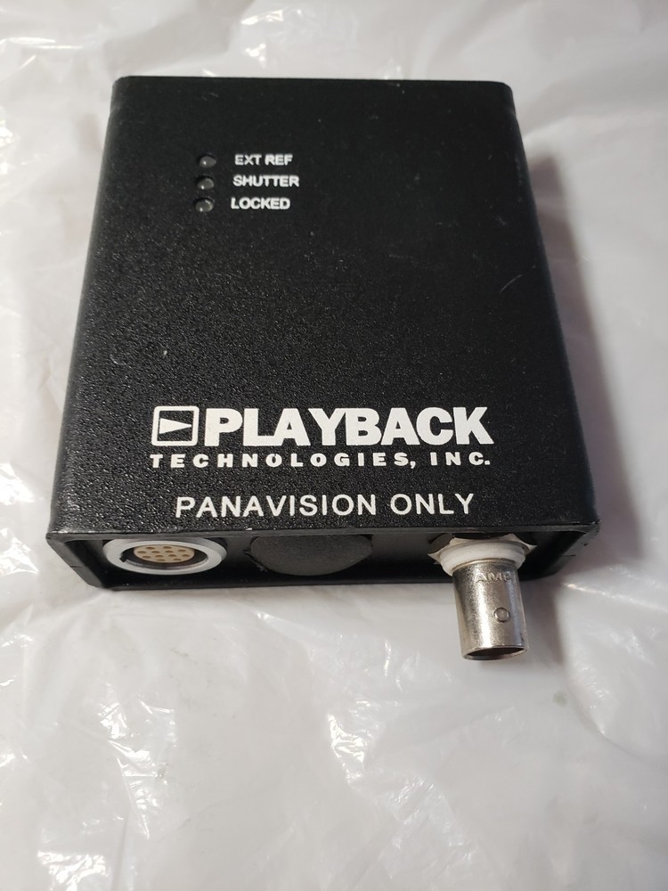 PLAYBACK SPECIAL EQUIPMENT PANAVISION