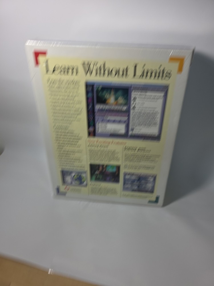 New SEALED 1995 EDITION COMPTON'S INTERACTIVE ENCYCLOPEDIA PC BIG BOX