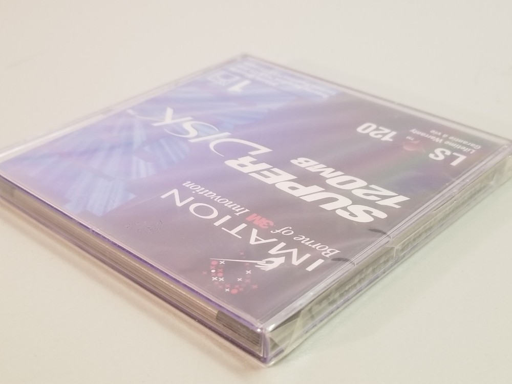 IMATION SUPER DISK 120 MB  New Sealed