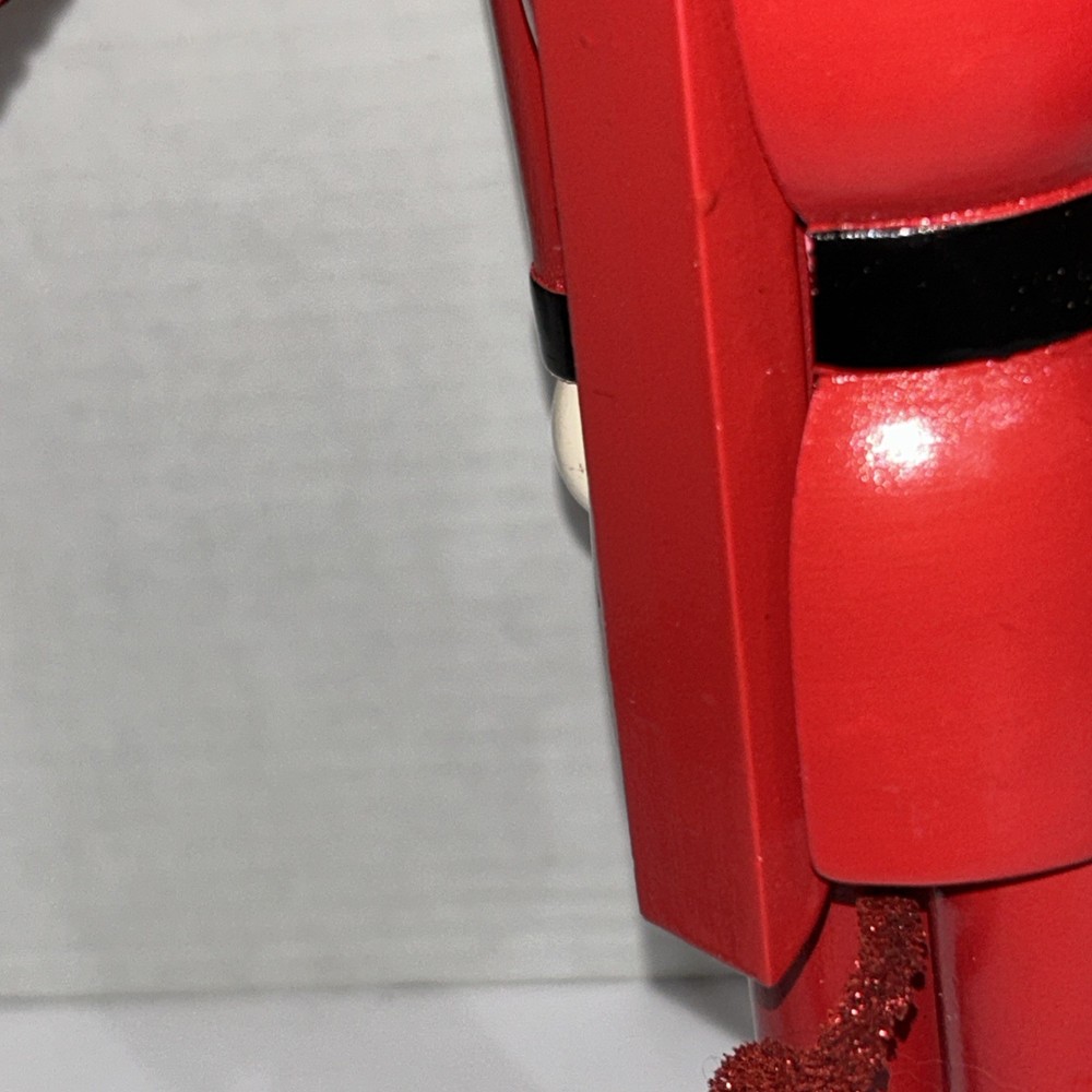 Vintage Devil Nutcracker With Red Cape Holding A Pitchfork Spooky Halloween 2012