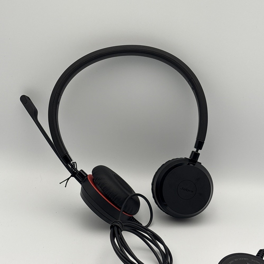 Jabra Evolve 20 Stereo Headset - Black (HSC016)