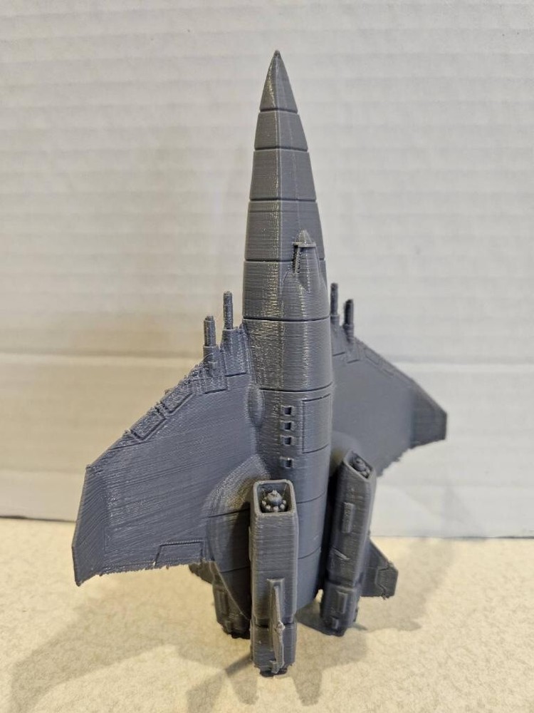 3d Printed 6in Grey Centurion Wing Commander WC Space Ship
