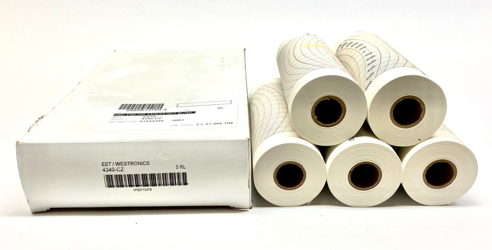 Westronics 4340-CZ Chart Paper PKG OF 5