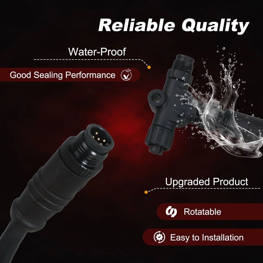 16FT Engine Interface Cable Connects to NMEA 2000 Network for Yamaha 2006-2023