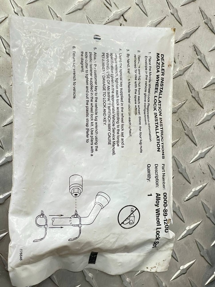 14-19 Mazda 6 Tools Kit Set OEM