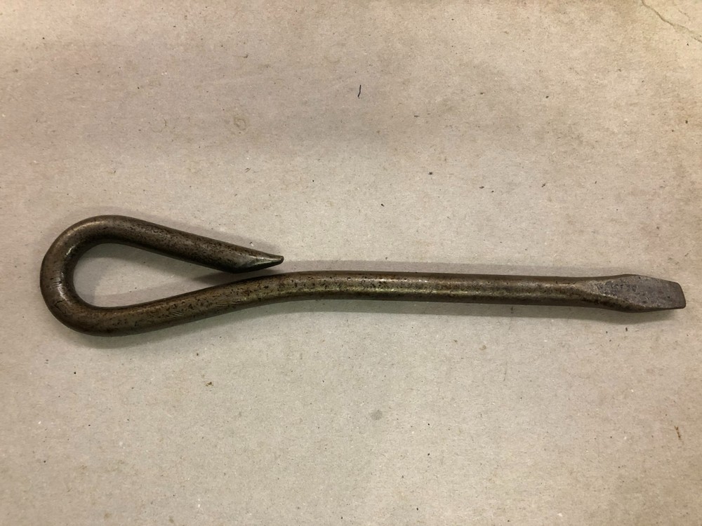 Vintage Large Loop Handle Flat Blade Screwdriver