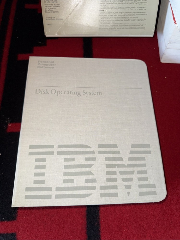 IBM Disk Operating System DOS Version 3.20 5.25" with Software & References