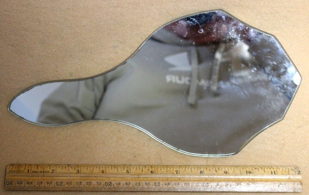 Art Deco Hand Mirror ~ Vintage and Frameless