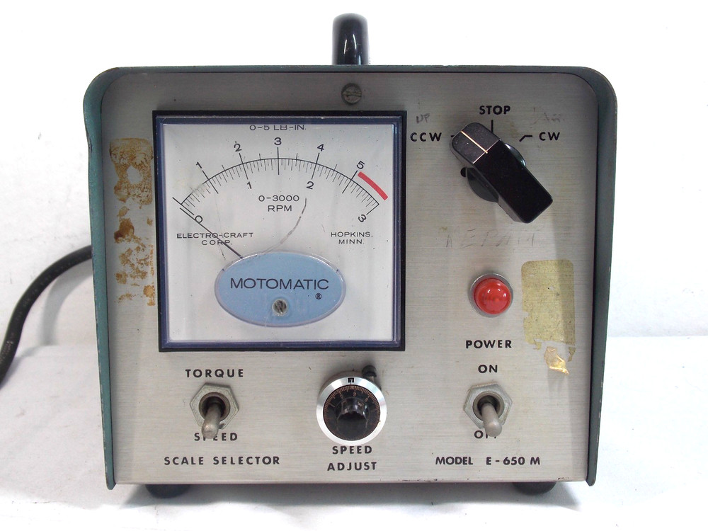 EC MOTOMATIC E-650-M MOTOR CONTROLLER