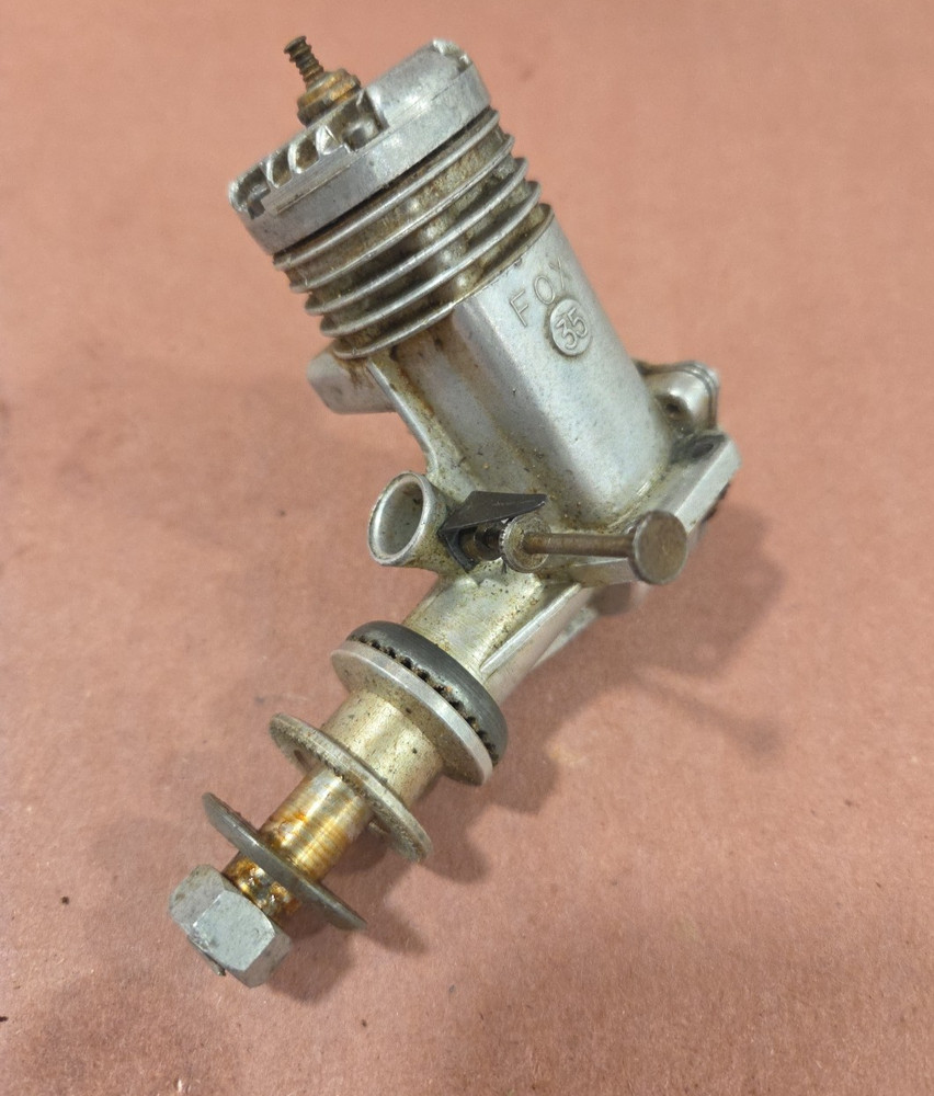 Fox 35 C/L Model Airplane Glow Engine