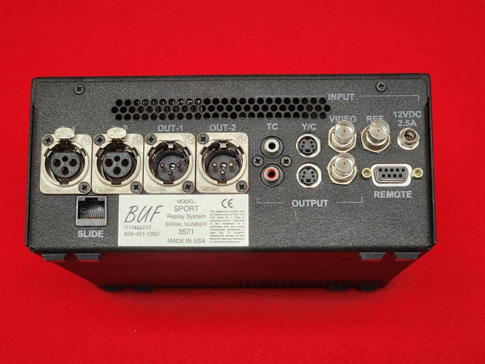 Buff Technology SPORT REPLAY SYSTEM