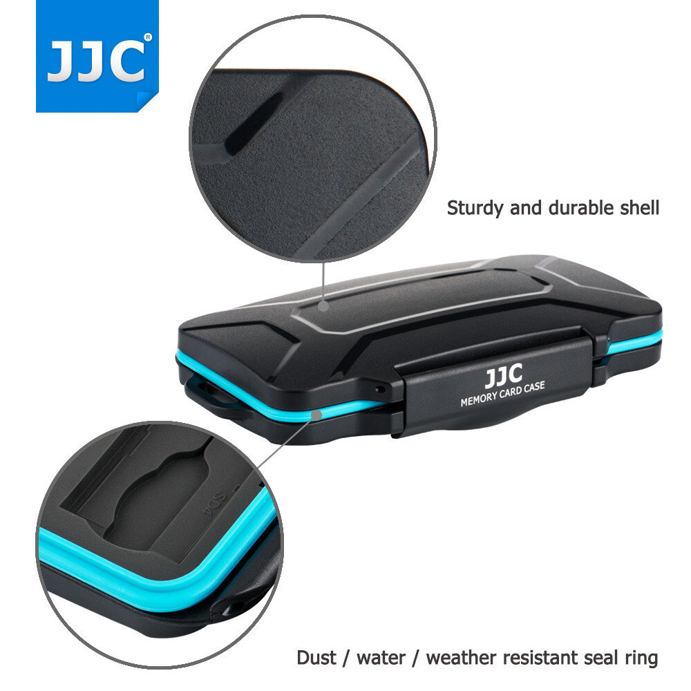 Water-resistant Memory Card Case holder Storage SD TF Sim + USB 3.0 Card Reader